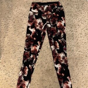 Floral Print Leggings